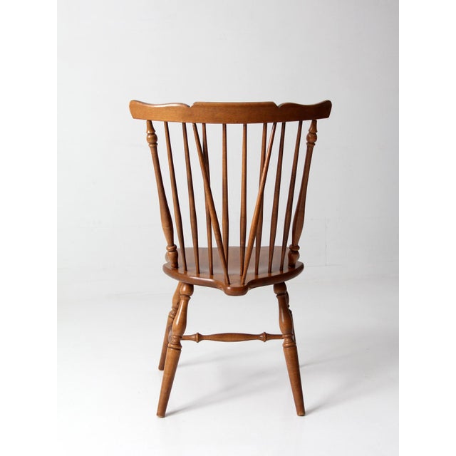 Mid-Century Brace Back Windsor Chair For Sale - Image 12 of 12