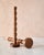"Franc" Hand Turned Walnut Candle Holders by Lostine, Set of 2 For Sale - Image 9 of 11