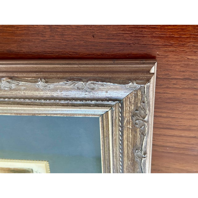 Ink Blue Boris Deutsch (1892 – 1978) Etching Village Fiddler 1929 For Sale - Image 8 of 9