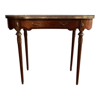 1920s French Walnut Kidney Shaped Desk For Sale