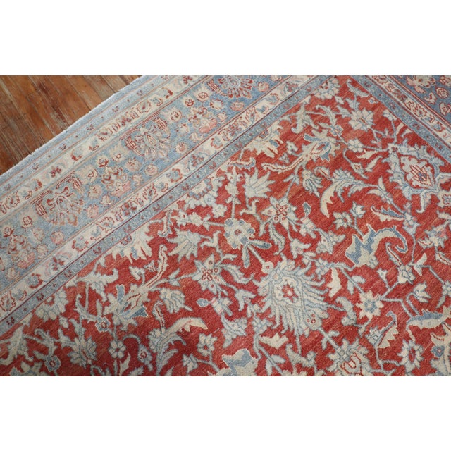 Early 20th Century Zabihi Collection Oversize Persian Bibikabad Rug - 12'5" x 20'4" For Sale - Image 9 of 12