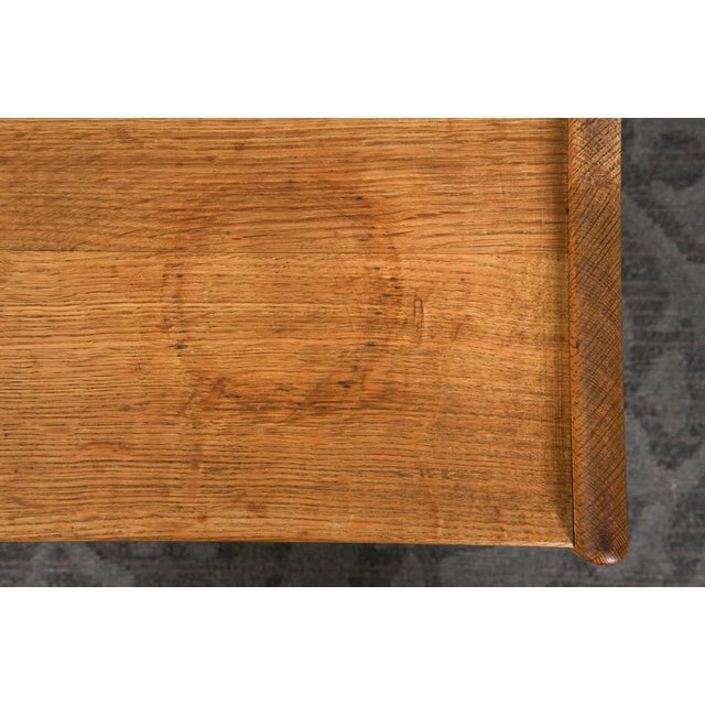Vintage 1970s Danish Oak Sideboard in the Style of Henning Kjærnulf For Sale - Image 13 of 14