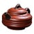 Vintage Chinese Yixing Zisha Clay Teapot, Handmade Red Clay With Carved Motif For Sale