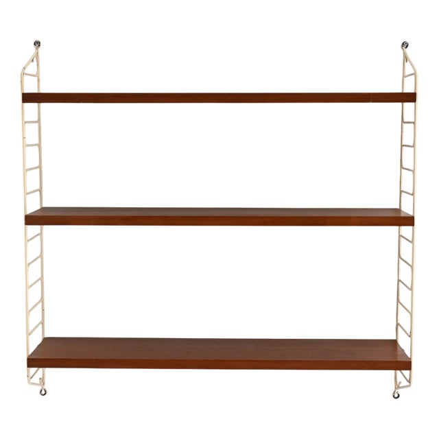 Scandinavian Hylla Shelf in Teak, 1960s For Sale