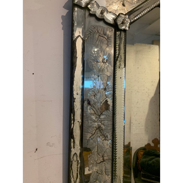 Venetian Mirror with Closed Pane, 1900s For Sale - Image 5 of 15