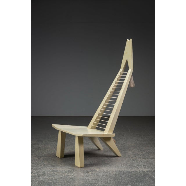 Architectural Easy Chair, 1980s For Sale - Image 6 of 18
