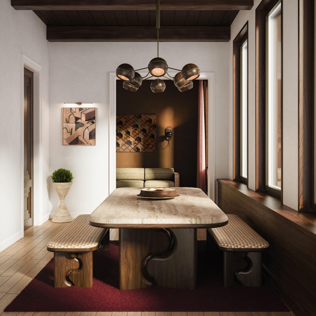 Portman Dining Set by Wood Tailors, Set of 3 For Sale - Image 4 of 11