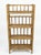 Embrace the effortless elegance of casual coastal living with this vintage mid-century four-tier bamboo etagere. Perfectly...