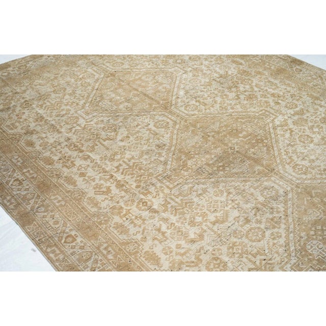 Vintage Shriaz Rug 7' x 10'1'' For Sale In New York - Image 6 of 11