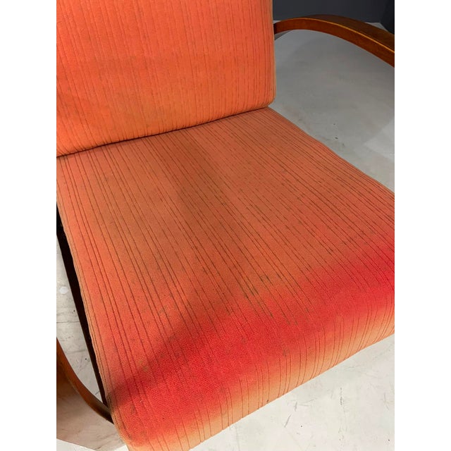 H-70 Lounge Reclining Chairs by Jindřich Halabala for Up, Former Czechoslovakia, Brno, 1930s, Set of 2 For Sale - Image 10 of 14