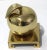 Late 20th Century Brass Apple Paper Weight on a Brass Platform For Sale - Image 5 of 9