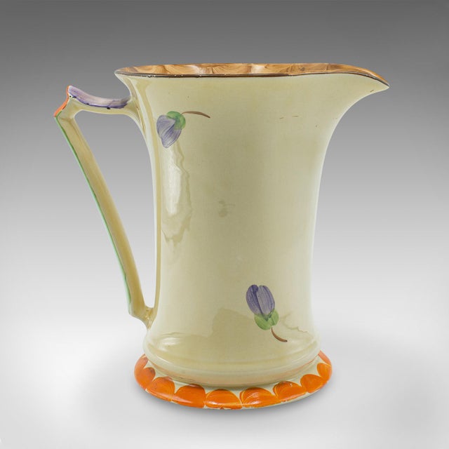 1930's Vintage Art Deco Milk Jug For Sale - Image 4 of 9