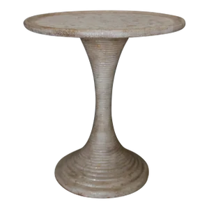 Gabby Gloria Antique Gold and Silver Leafed Table