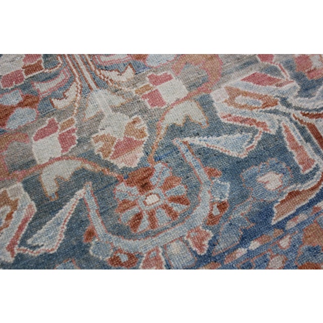 Modern 1930s Vintage Handmade Malayer Rug 7'0" X 4'9" For Sale - Image 3 of 6