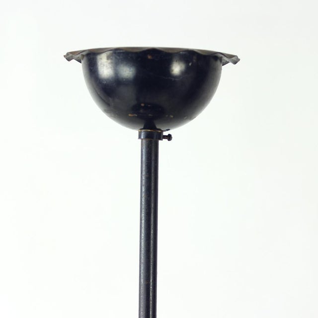 Vintage Railway Ceiling Pendant, Former Czechoslovakia, 1940s For Sale - Image 3 of 11