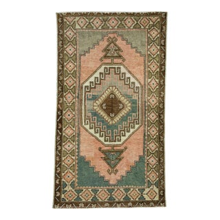 Turkish Vintage Rug 3'2" x 5'8" #16124 For Sale