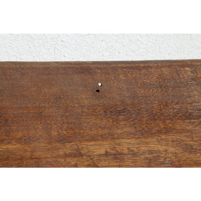 1960s Tribal Feast Offering Tray, Hand Hewn Wood Bowl by the Indigenous Mentawei, Indonesia For Sale - Image 9 of 18