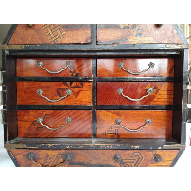 Antique Late 19th Century Chinese Jewelry Box For Sale In Dallas - Image 6 of 12