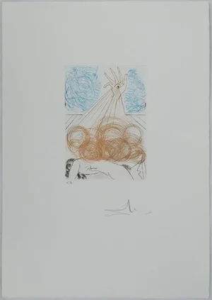 Salvador Dali, Shakespeare: Cymbeline, 1971, Etching