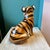 Mid-Century Modern Vintage Italian Porcelain Tiger Cub Statue For Sale - Image 3 of 11