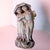 18th-Century Courting Couple Sharing a Parasol Under Pastel-Colored Period Attire. Glazed and Matte Porcelain Figurine For Sale - Image 15 of 15