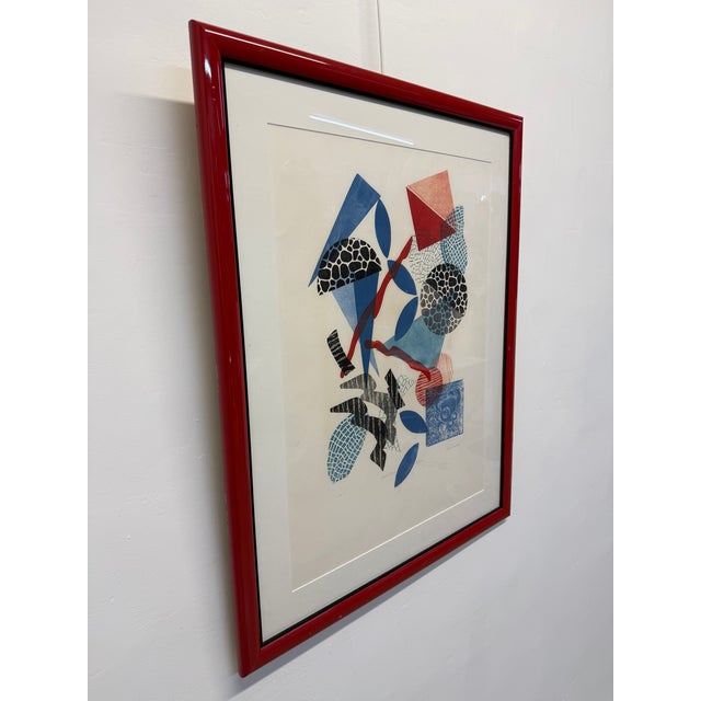 Modern Rita Schwartz Mardi Gras Series Lithograph on Paper - 2 of 2 Available For Sale - Image 3 of 9