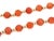 Metal Vintage Carnelian Seed Pearls Oval Pendant 14k Gold Carved Bead Necklace For Sale - Image 7 of 7