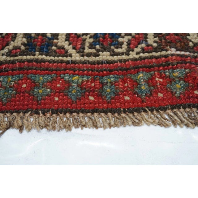 Late 18th Century Antique Bidjar Rug 7'11'' x 10'6'' For Sale - Image 9 of 12