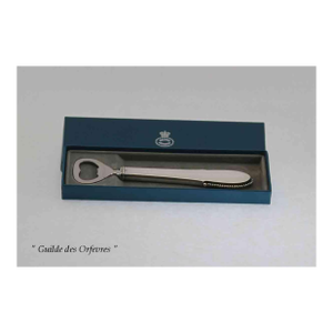 1960s Georg Jensen Sterling Silver Bottle Opener Beaded.