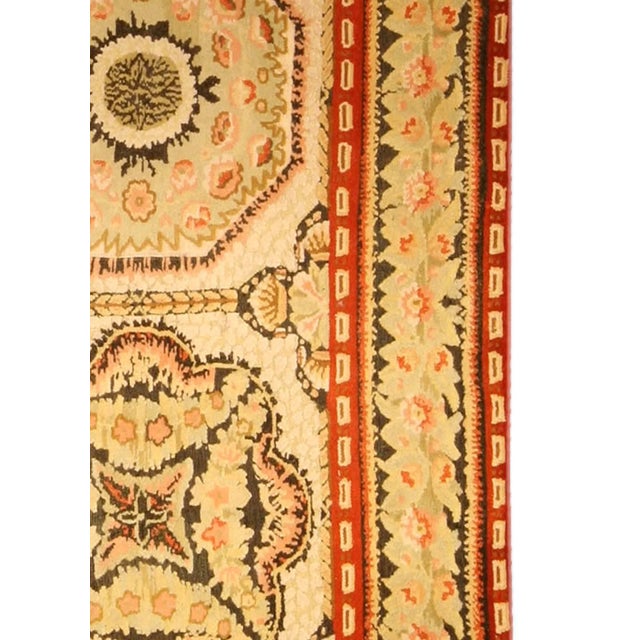Contemporary Bessarabian Floral Design Handmade Wool Rug by Doris Leslie Blau For Sale - Image 4 of 6