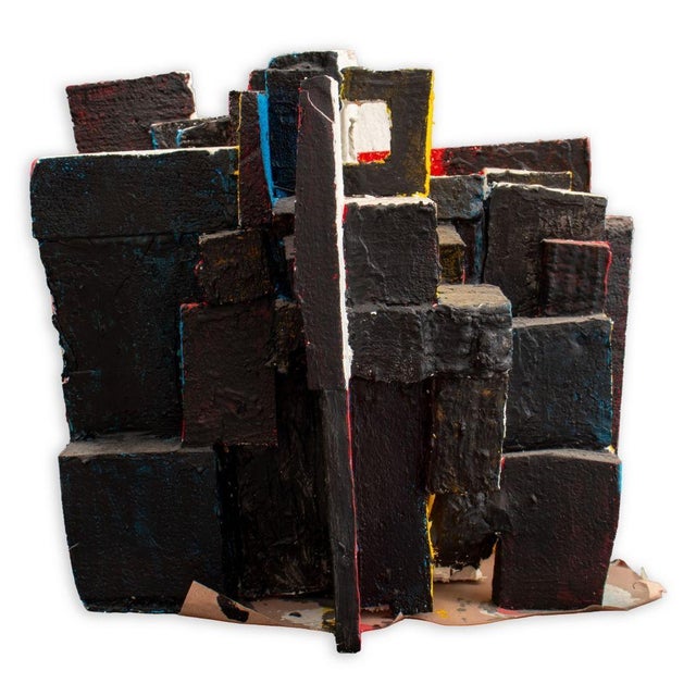 Paint Domenick Capobianco Mixed Media Sculptures, 2 For Sale - Image 7 of 8