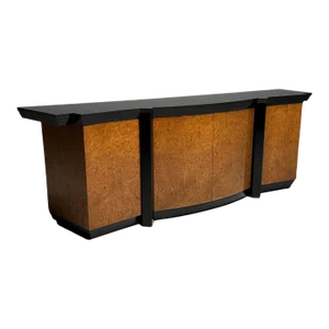 Mid-Century Modern Eva Sideboard by Vladimir Kagan Birdseye Maple, Lacquer, 1983