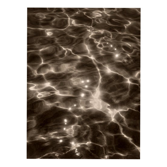 Ugne Pouwell, Cretan Dream No.2, Monochrome Water Abstraction, 2022, Limited Edition of 20 For Sale