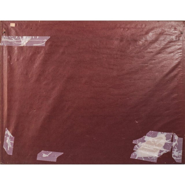 R. Marrera, Impressionist Snowscape, Mid 20th-Century, Oil on Paper, Framed For Sale - Image 12 of 13