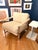 Original Milo Baughman Chrome Frame Lounge Chair in Newer Cream Chanel Upholstery