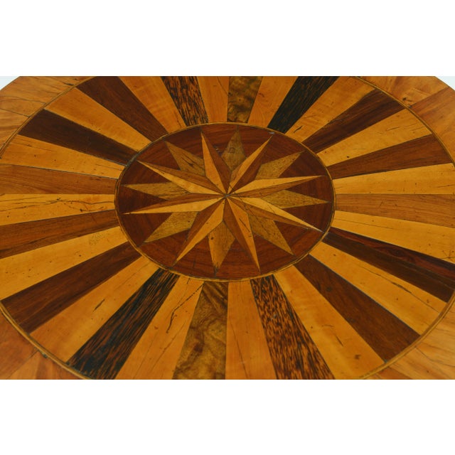 Ebony 19th Century Antique Tripod Table For Sale - Image 8 of 11