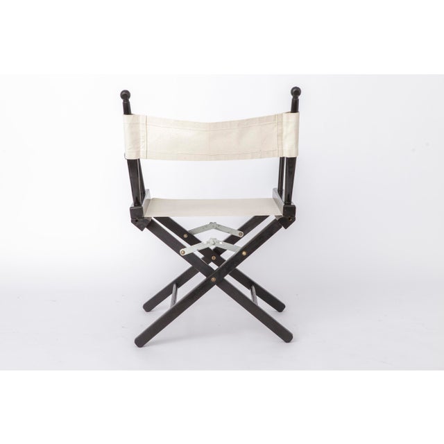 Vintage Directors Chairs in Beech, 1970s, Set of 2 For Sale - Image 10 of 11