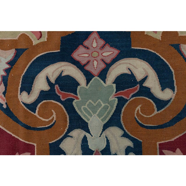 19th Century French Aubusson Carpet with Baroque Revival Design 18'0" × 18'7" For Sale - Image 10 of 10