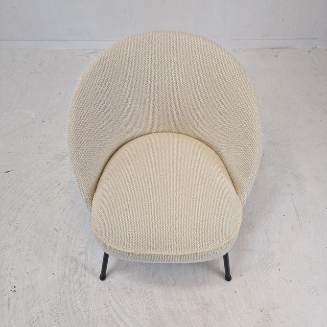 Black Mid-Century Dutch Cocktail Armchair, 1970s For Sale - Image 8 of 18