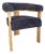 Chair in Wood and Boucle Fabric, 2010s For Sale