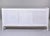 Mid-Century Scandinavian Credenza in White Lacquer For Sale - Image 12 of 12