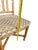 Tan 1970s Chinese Chippendale Bamboo Side Chair With Cushioned Seat For Sale - Image 8 of 10