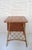 Wood Vintage Desk and Chair in Wicker by Louis Sognot, 1950s, Set of 2 For Sale - Image 7 of 15