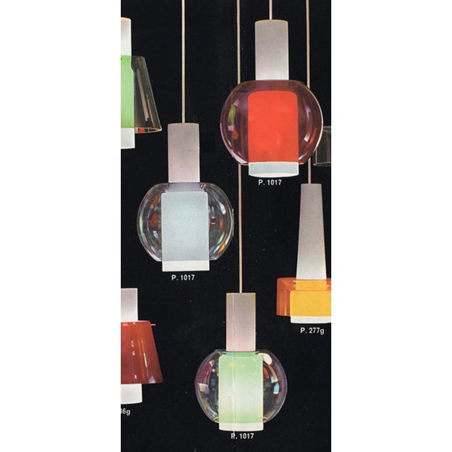 Replacement glass for the p 1017 glass pendant lamp by the danish manufacturer nordisk solar. the spherical glass shade...