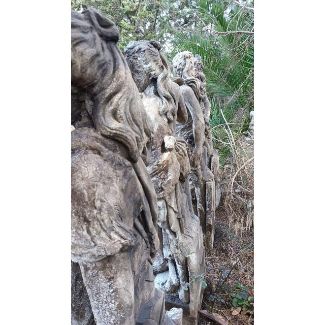 20th Century Italian Nude The Four Seasons Sculptures, Set of 4 For Sale - Image 10 of 16