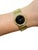 Reference: 9039 B1 Case Dimensions: 25 mm Dial: black Bezel: diamond Movement: Manual Wind Material: 18K yellow gold and...