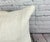 Turkish 20 x 20 Hemp Pillow Turkish Cushion Natural Grayish White Pillow Cushion Cover For Sale - Image 3 of 4