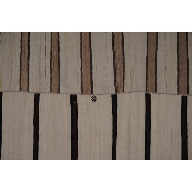 Decorative Oversized Turkish Kilim Rug 9'4'' X 12'6'' For Sale - Image 6 of 12