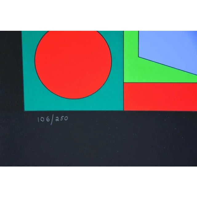 1970s Victor Vasarely, Microcosmos, 1979, Silkscreen For Sale - Image 5 of 7