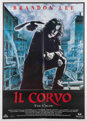 Vintage Italian Il Corvo Poster, 1994
